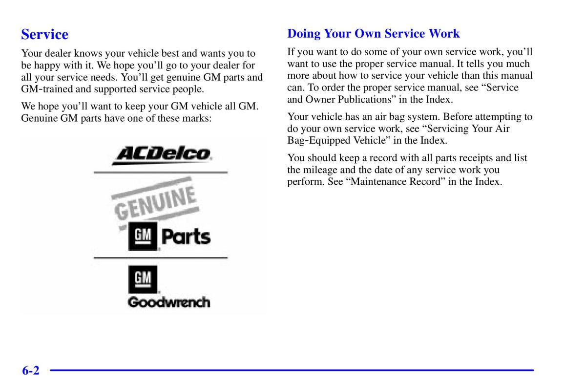 Pontiac Sunfire owners manual / page 247