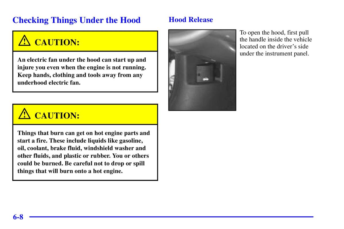 Pontiac Sunfire owners manual / page 253