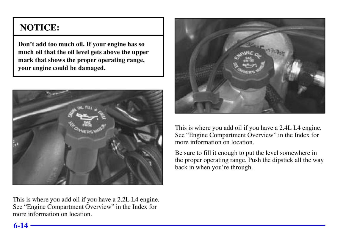 Pontiac Sunfire owners manual / page 259