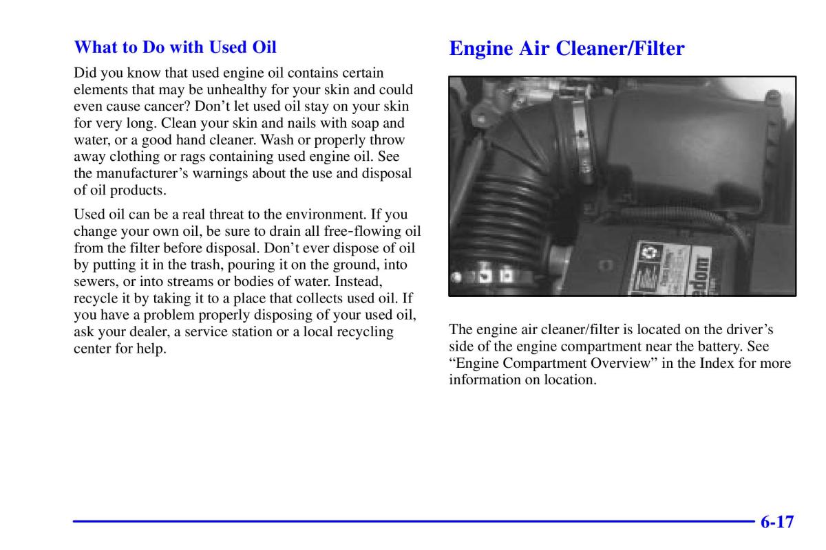 Pontiac Sunfire owners manual / page 262