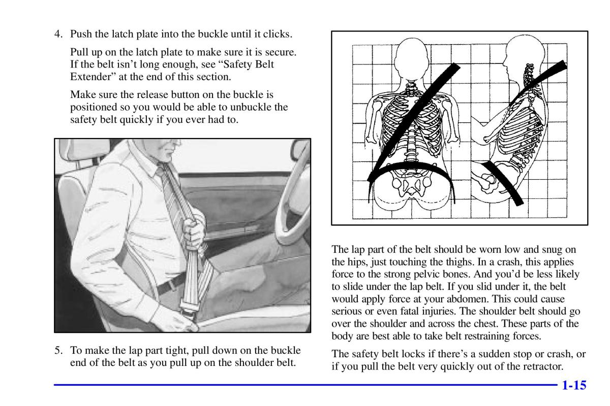 Pontiac Sunfire owners manual / page 27