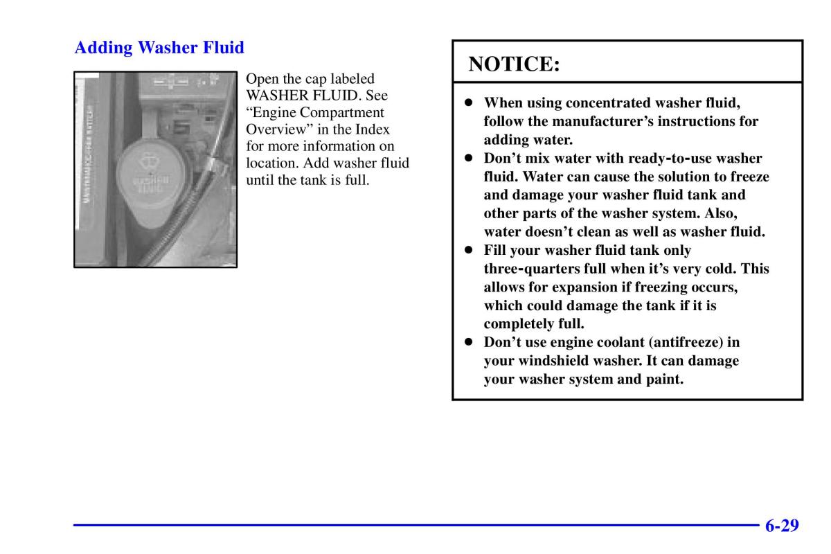 Pontiac Sunfire owners manual / page 274