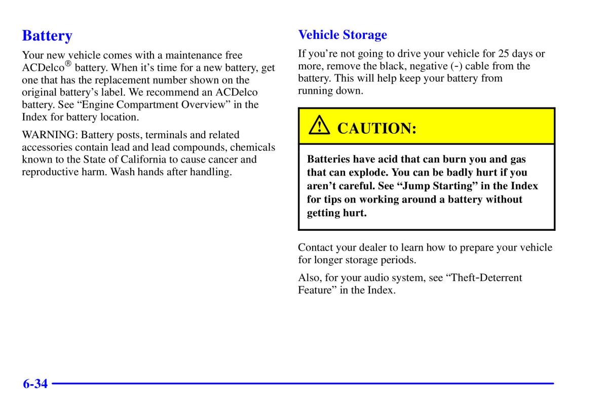 Pontiac Sunfire owners manual / page 279