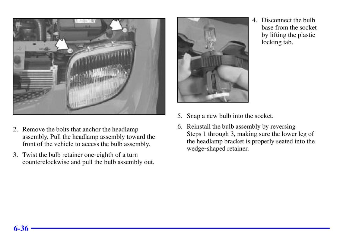 Pontiac Sunfire owners manual / page 281