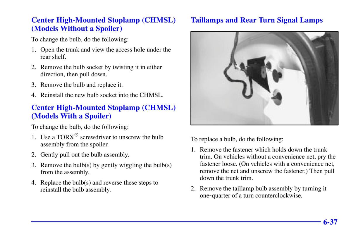 Pontiac Sunfire owners manual / page 282