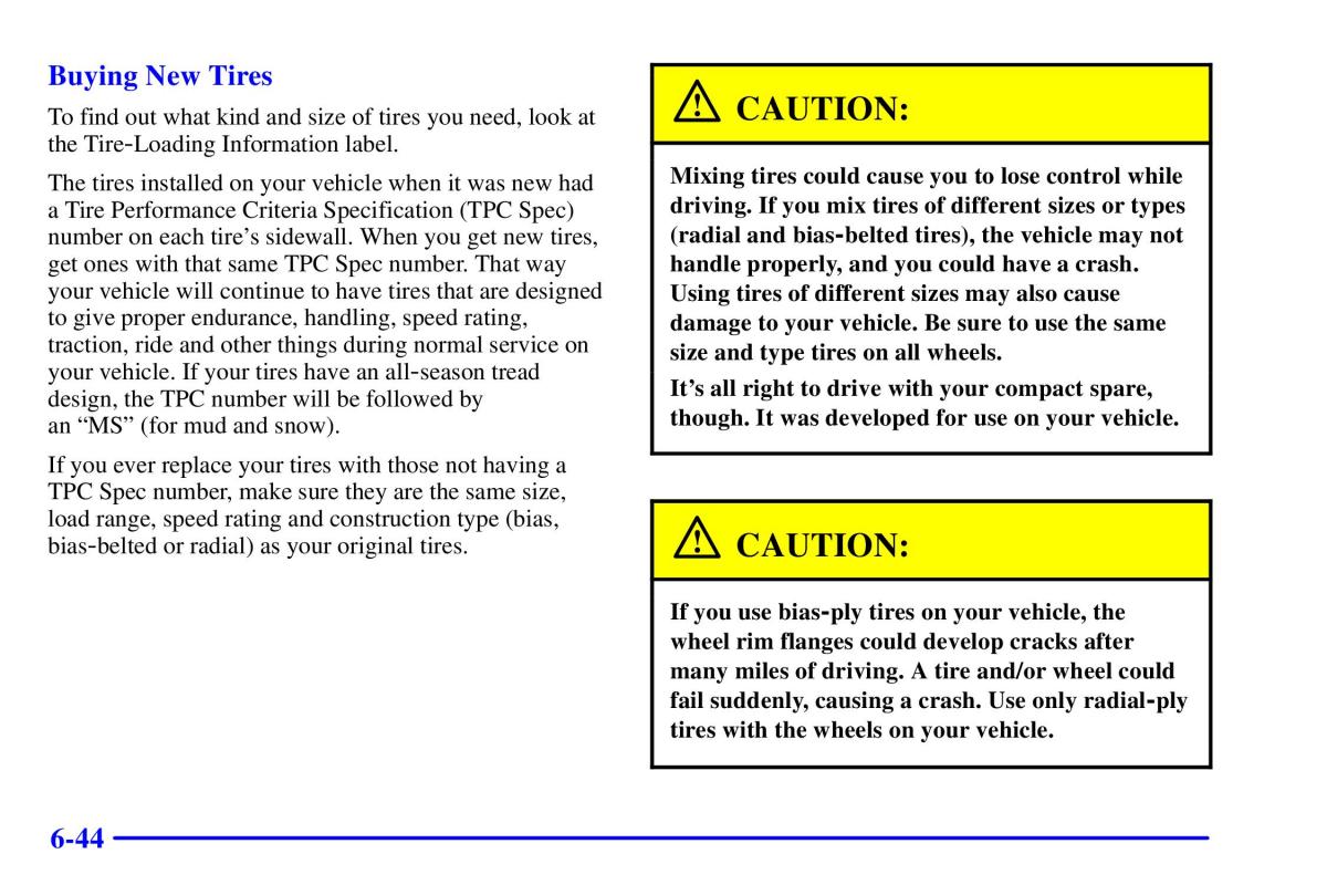 Pontiac Sunfire owners manual / page 289