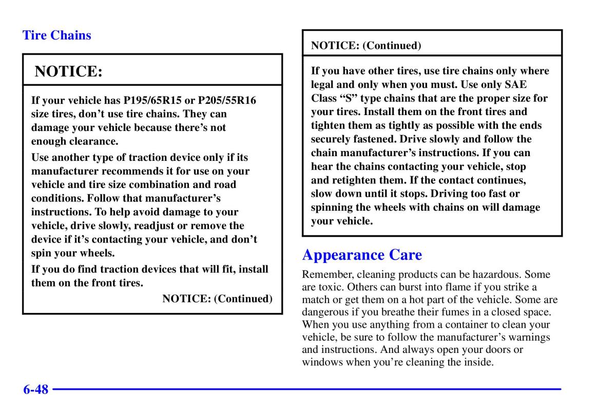 Pontiac Sunfire owners manual / page 293