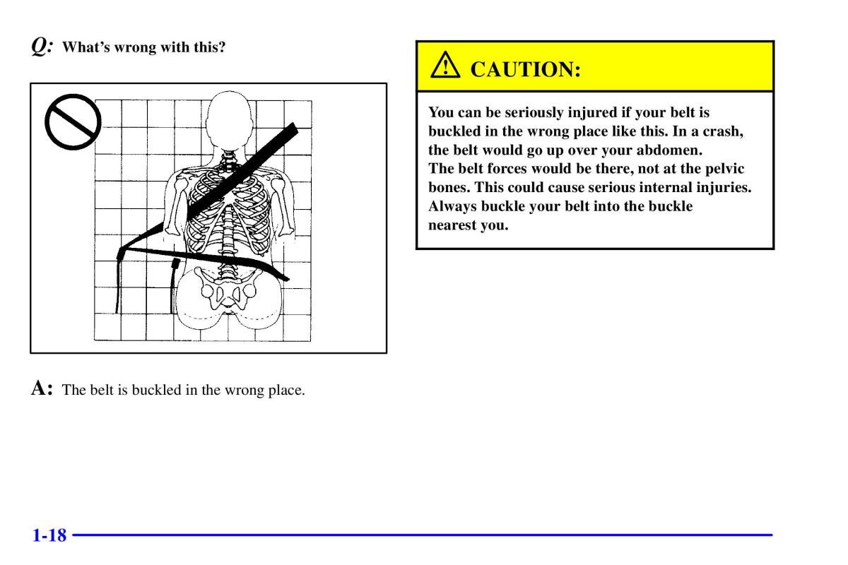 Pontiac Sunfire owners manual / page 30