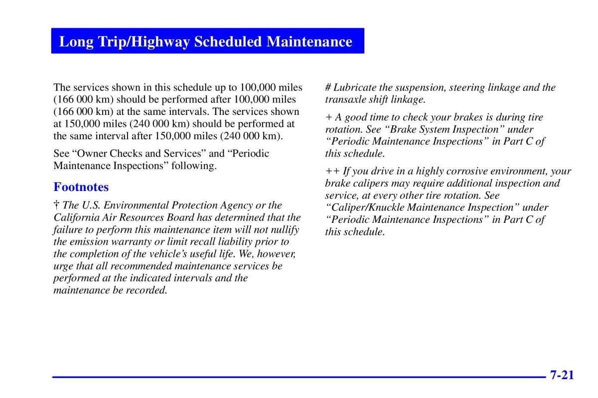 Pontiac Sunfire owners manual / page 330