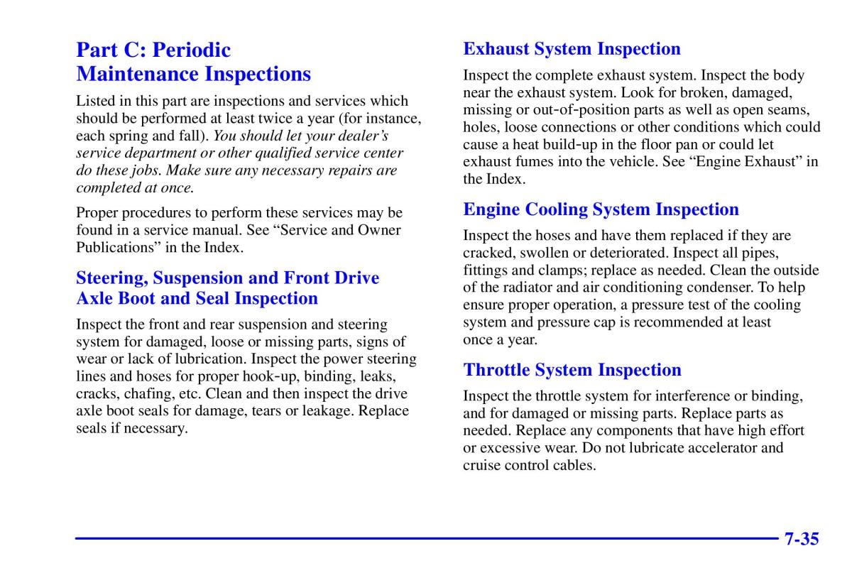 Pontiac Sunfire owners manual / page 344