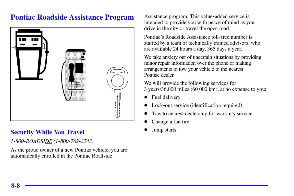 Pontiac Sunfire owners manual / page 357