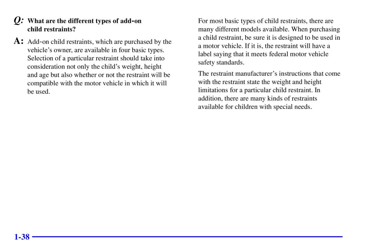 Pontiac Sunfire owners manual / page 50