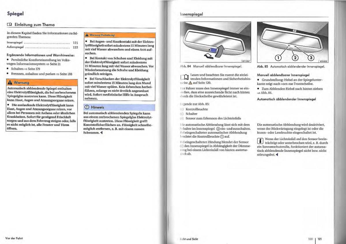 VW Golf Plus owners manual Handbuch / page 58