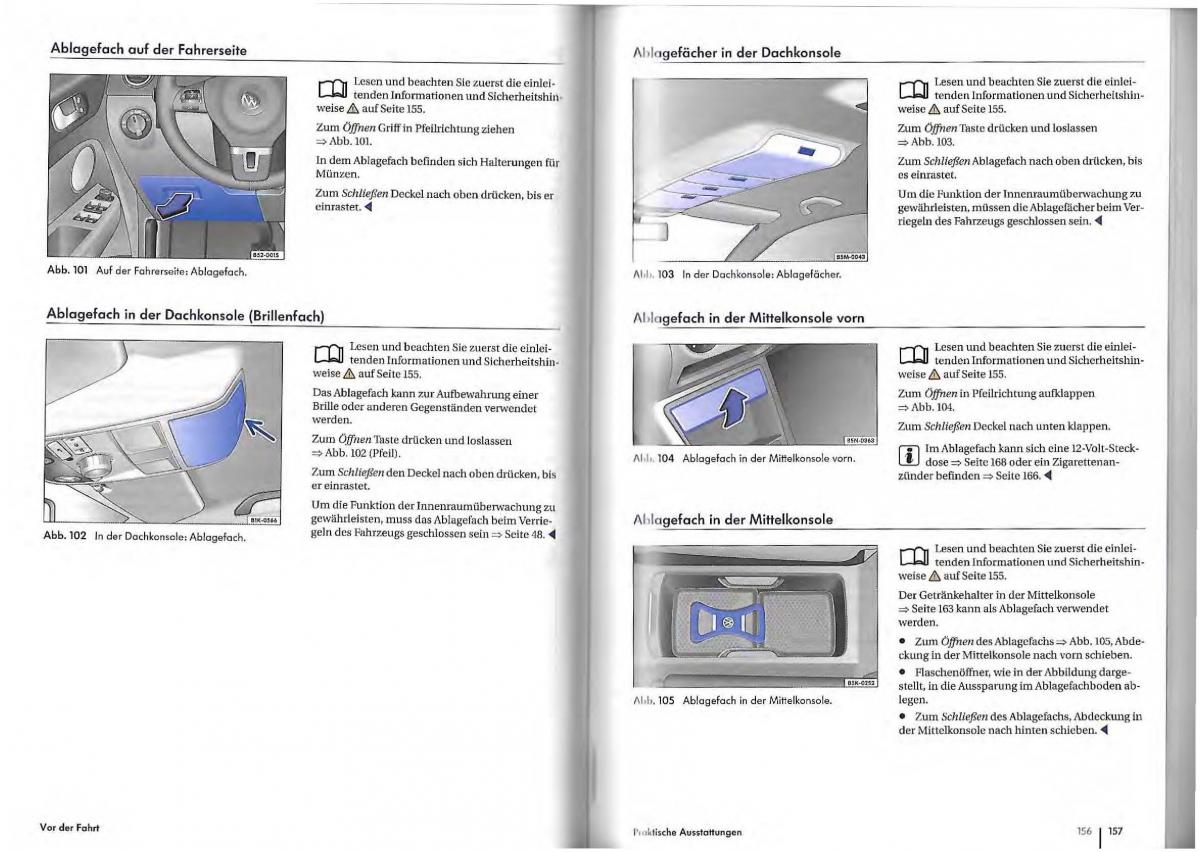 VW Golf Plus owners manual Handbuch / page 76