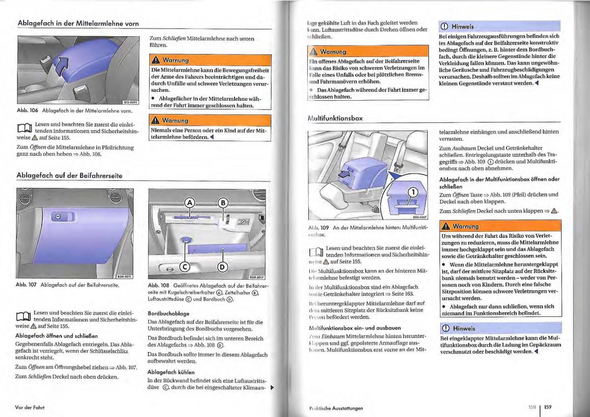 VW Golf Plus owners manual Handbuch / page 77