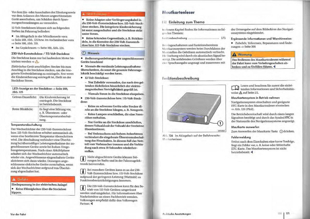 VW Golf Plus owners manual Handbuch / page 83