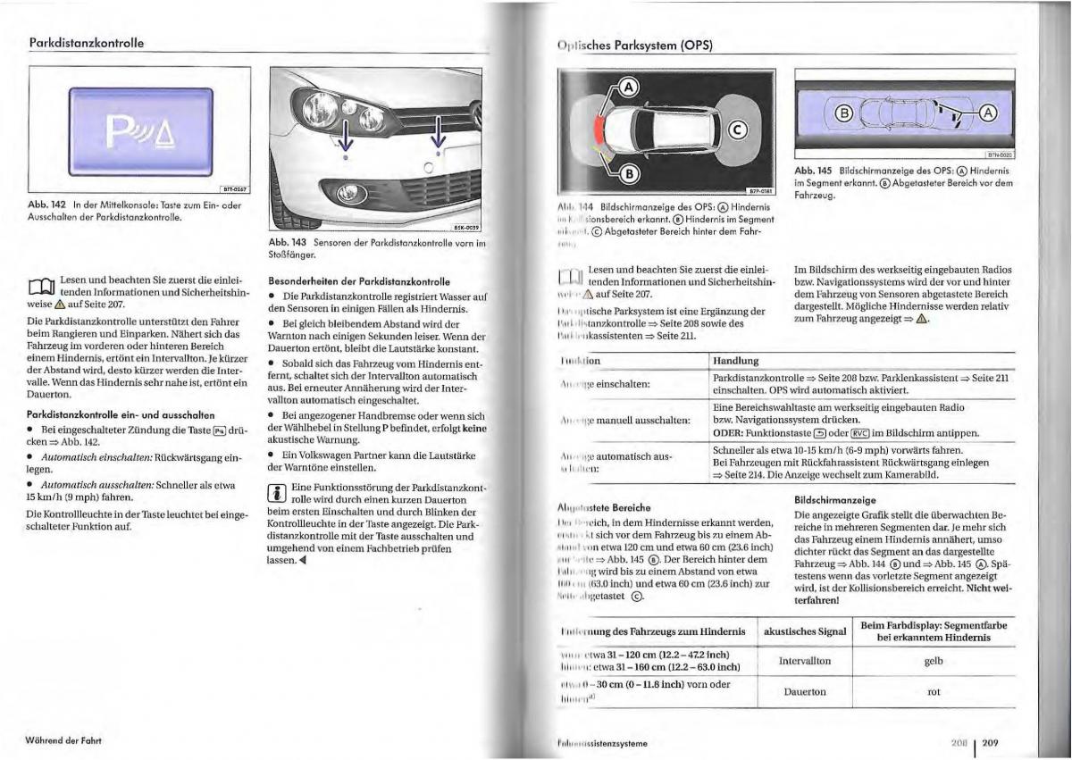 VW Golf Plus owners manual Handbuch / page 101