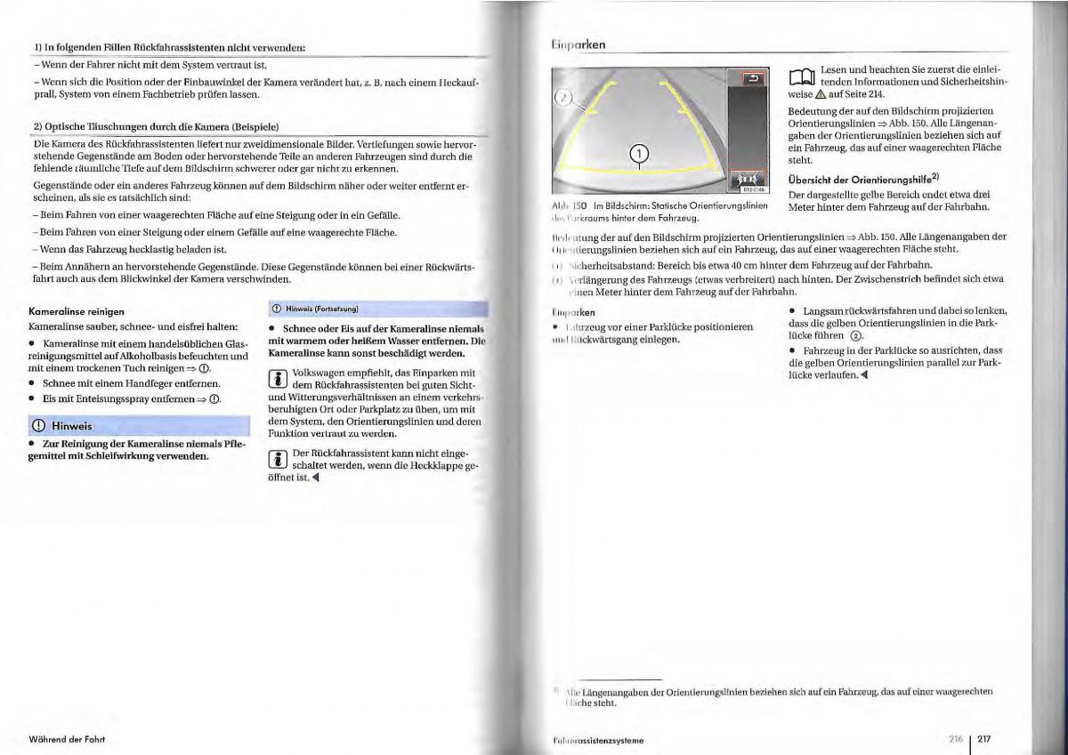 VW Golf Plus owners manual Handbuch / page 105