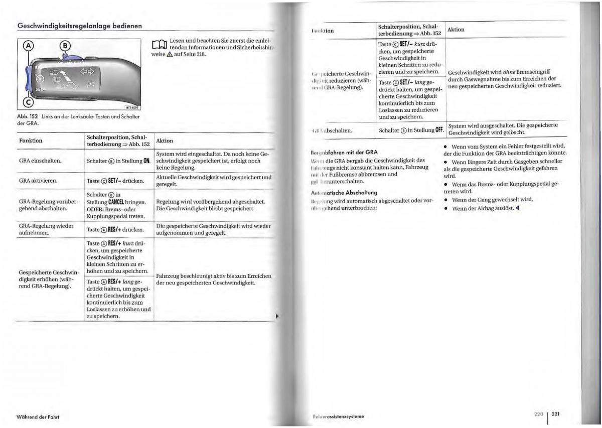 VW Golf Plus owners manual Handbuch / page 107