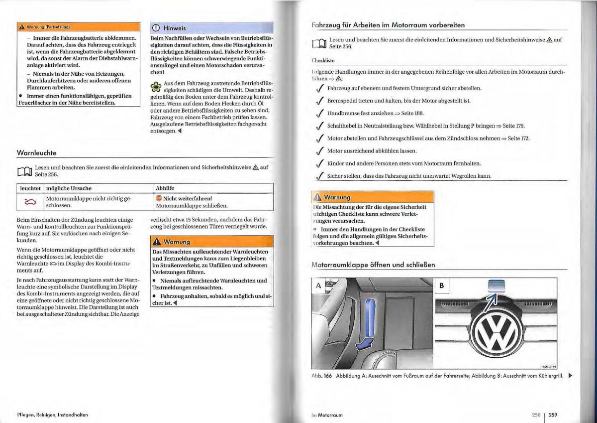 VW Golf Plus owners manual Handbuch / page 126