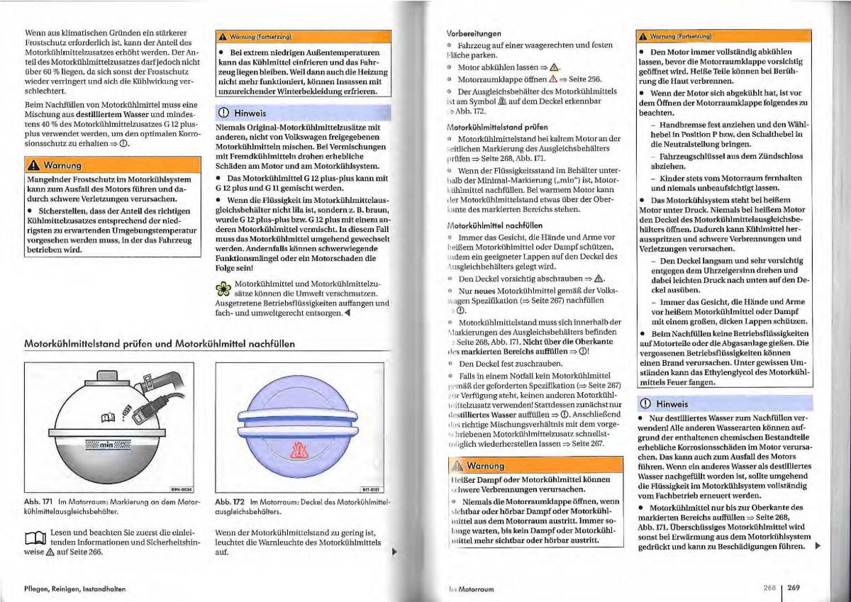 VW Golf Plus owners manual Handbuch / page 131