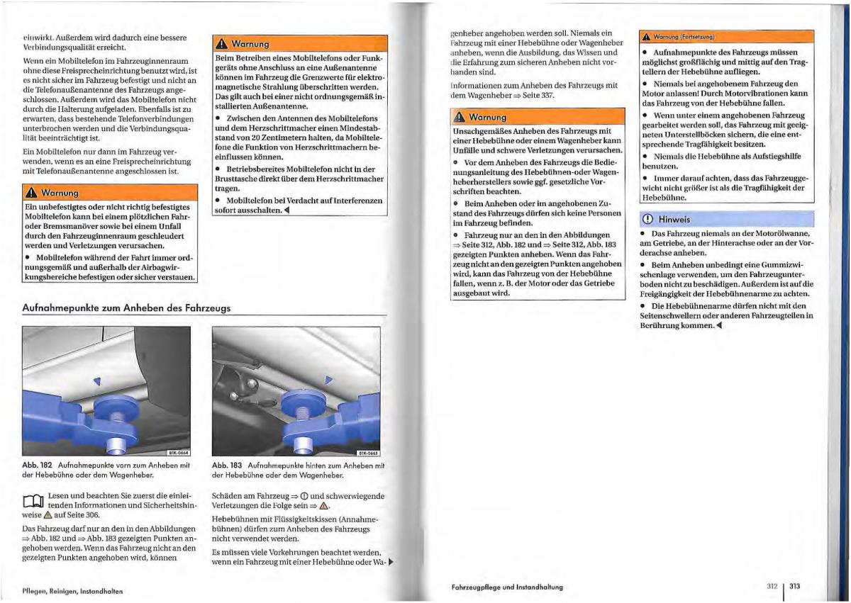 VW Golf Plus owners manual Handbuch / page 153