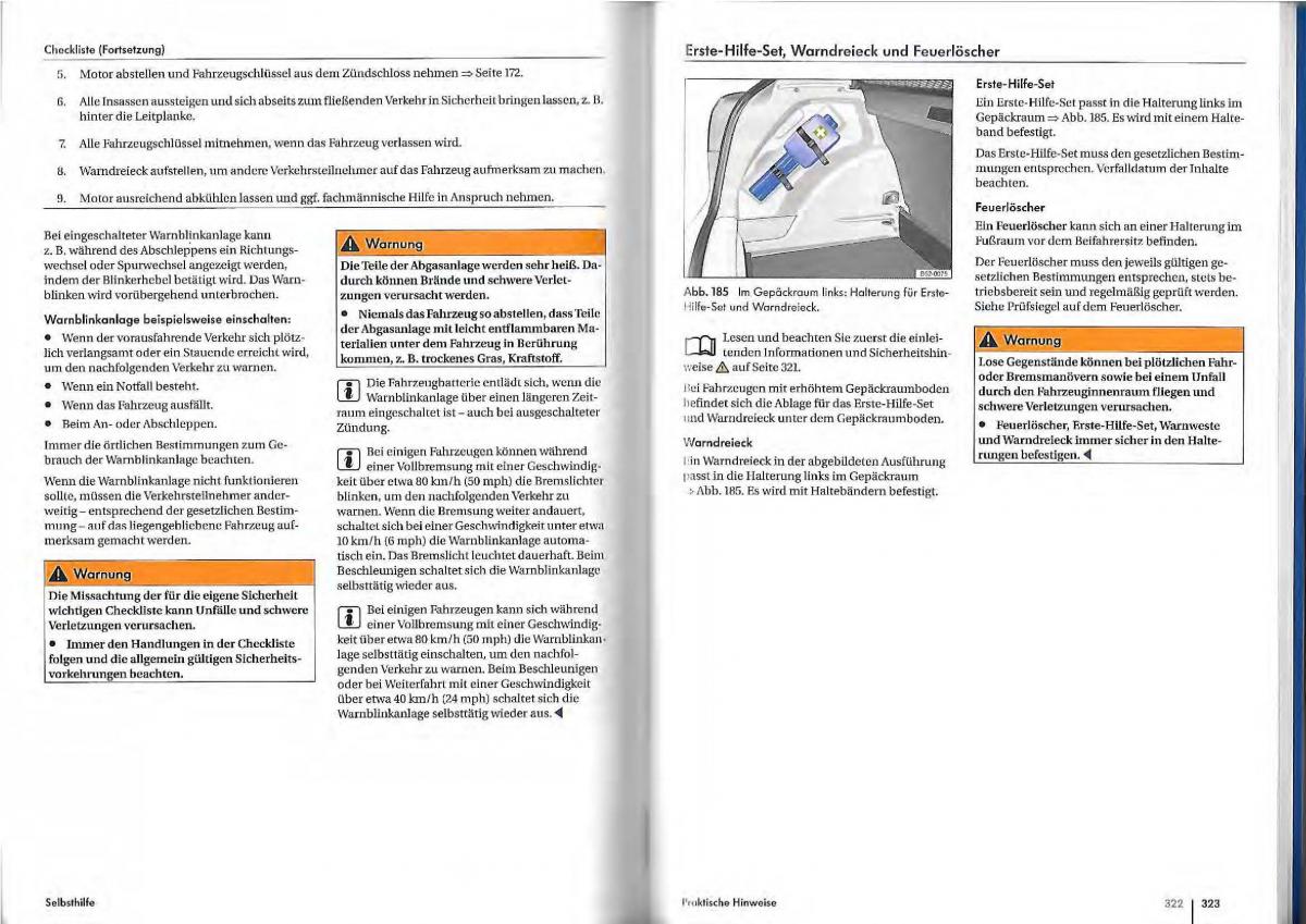 VW Golf Plus owners manual Handbuch / page 158