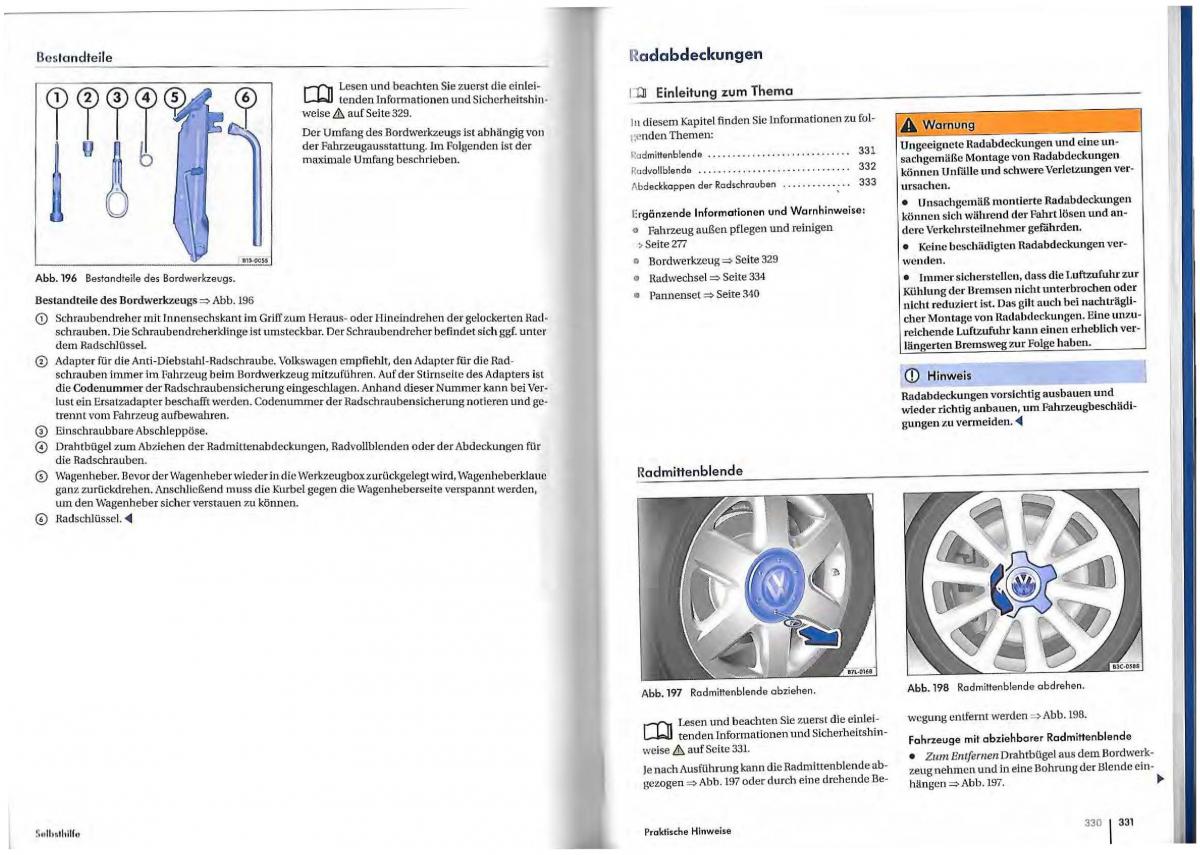 VW Golf Plus owners manual Handbuch / page 162