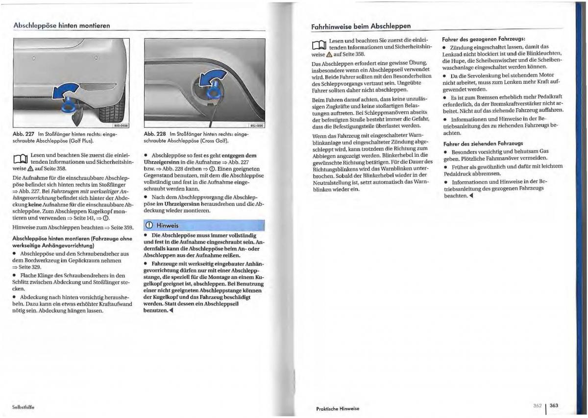 VW Golf Plus owners manual Handbuch / page 178