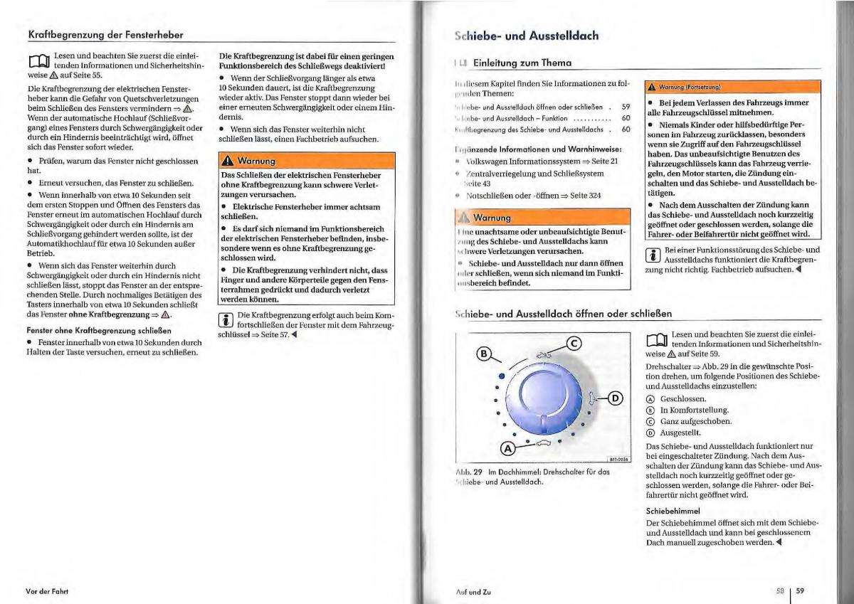 VW Golf Plus owners manual Handbuch / page 27