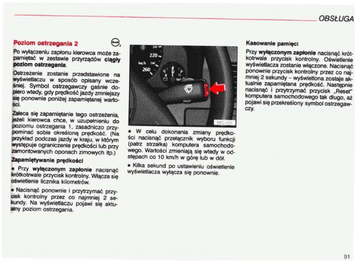 Audi A4 B5 8D instrukcja obslugi / page 92