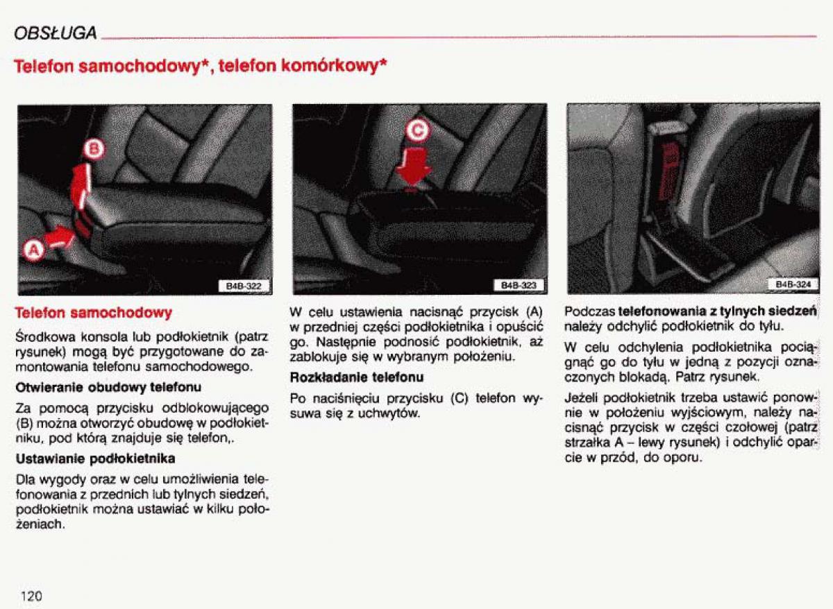 Audi A4 B5 8D instrukcja obslugi / page 121