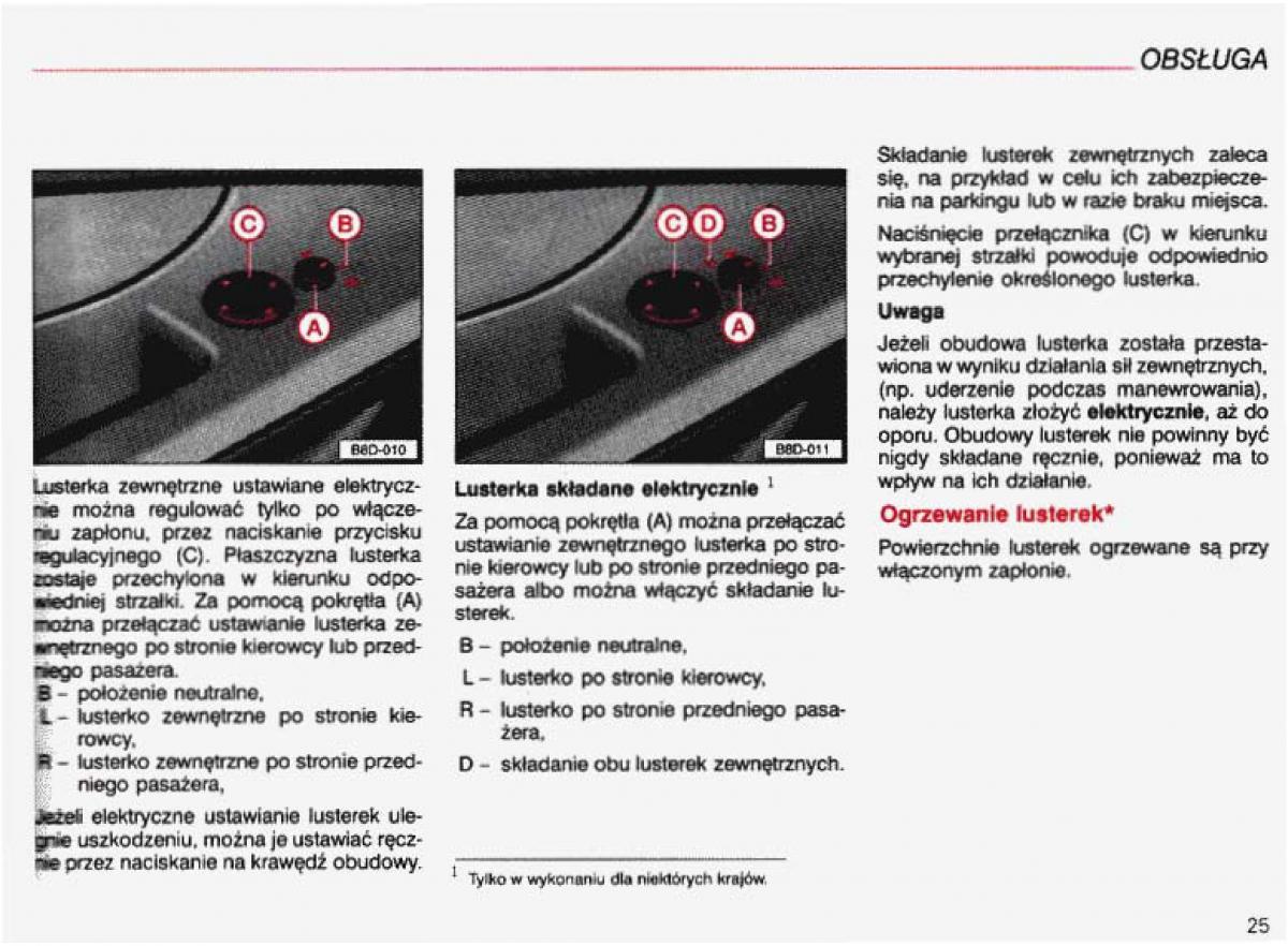 Audi A4 B5 8D instrukcja obslugi / page 26