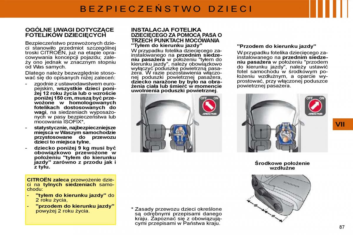 Citroen C4 I 1 instrukcja obslugi / page 89