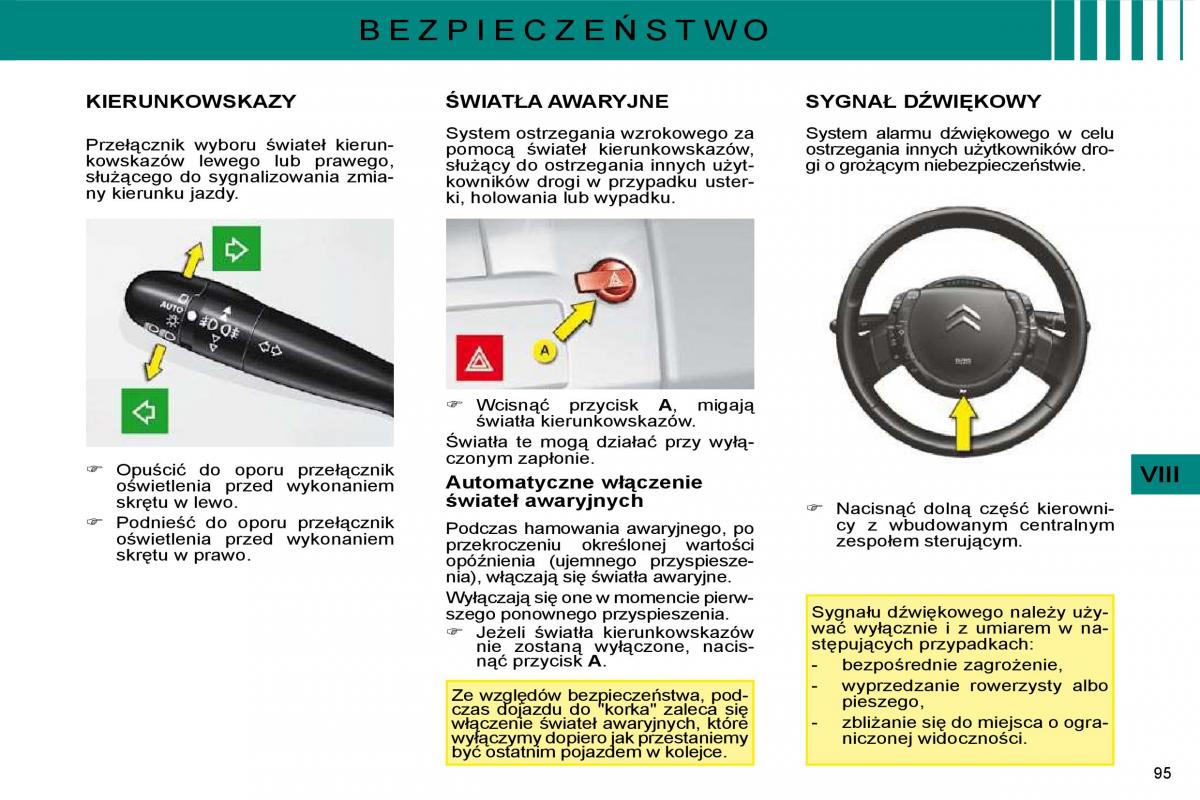 Citroen C4 I 1 instrukcja obslugi / page 98