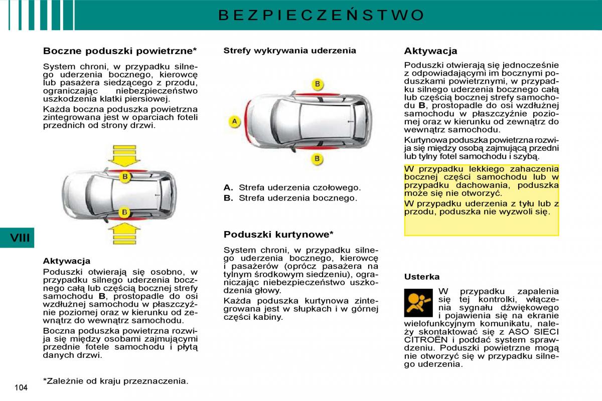 Citroen C4 I 1 instrukcja obslugi / page 108