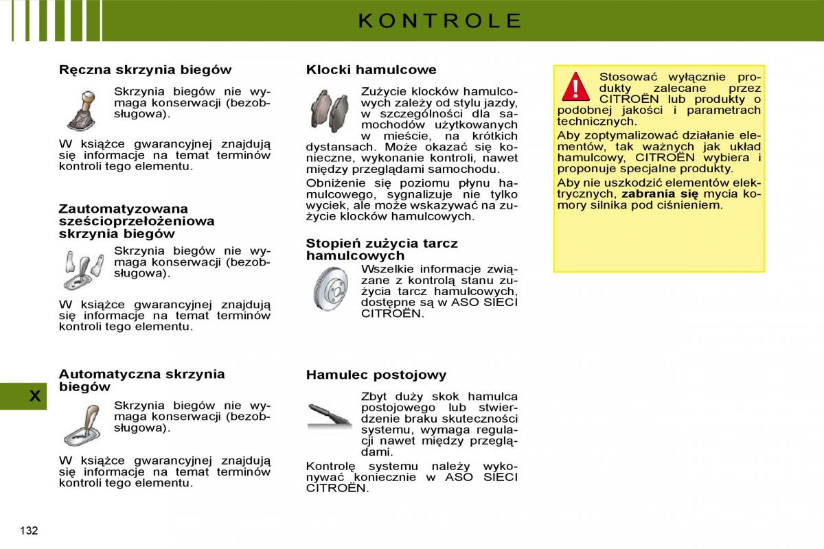 Citroen C4 I 1 instrukcja obslugi / page 136