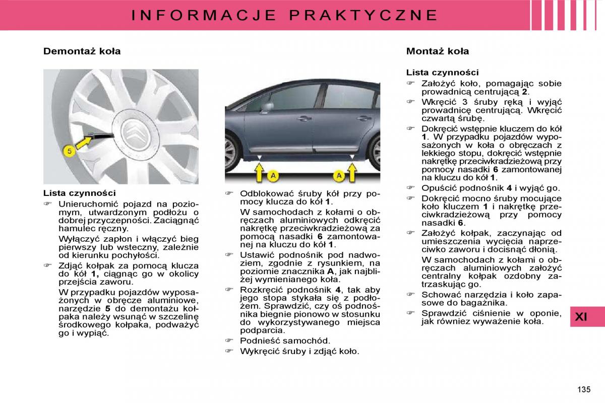 Citroen C4 I 1 instrukcja obslugi / page 140