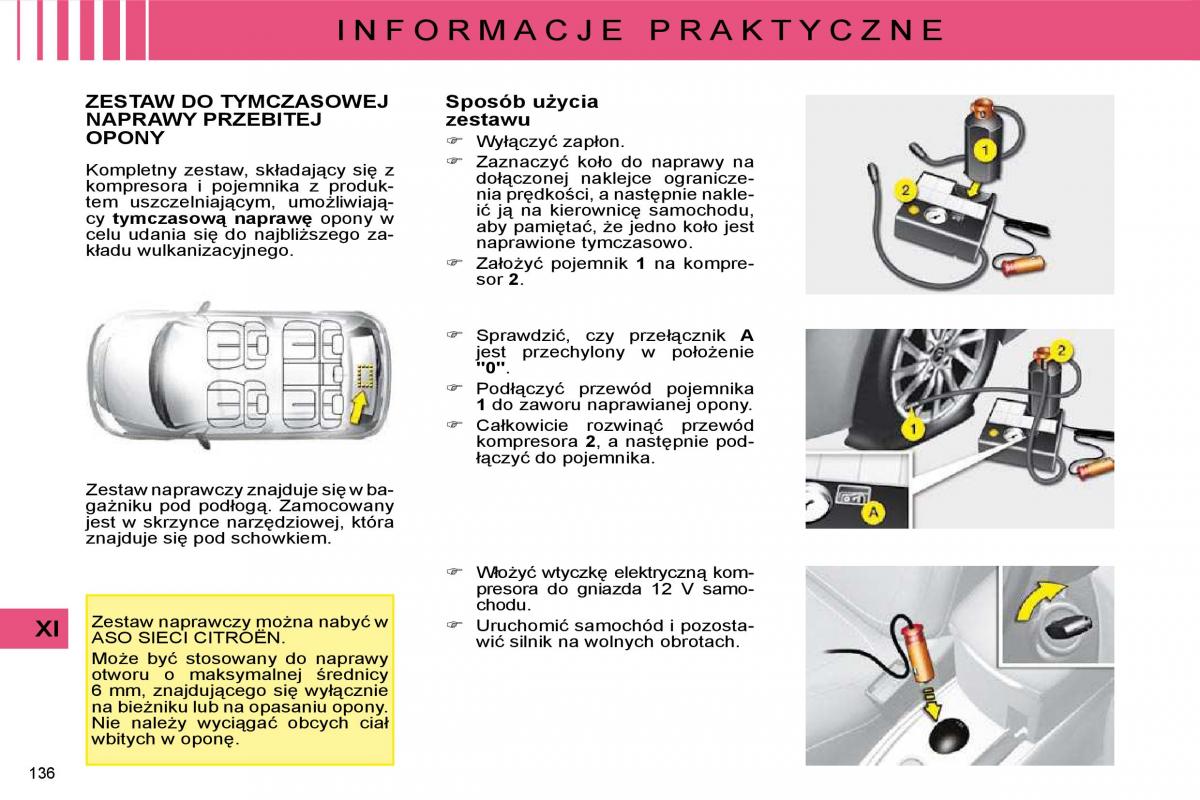 manual  Citroen C4 I 1 instrukcja / page 141