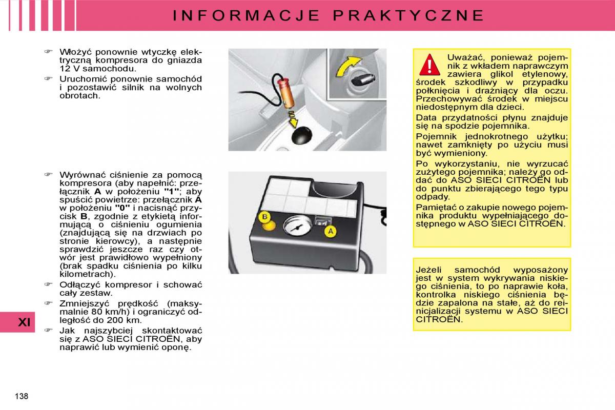 Citroen C4 I 1 instrukcja obslugi / page 143