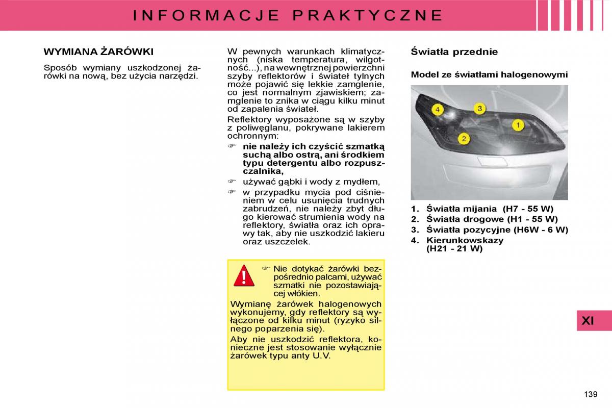 Citroen C4 I 1 instrukcja obslugi / page 144