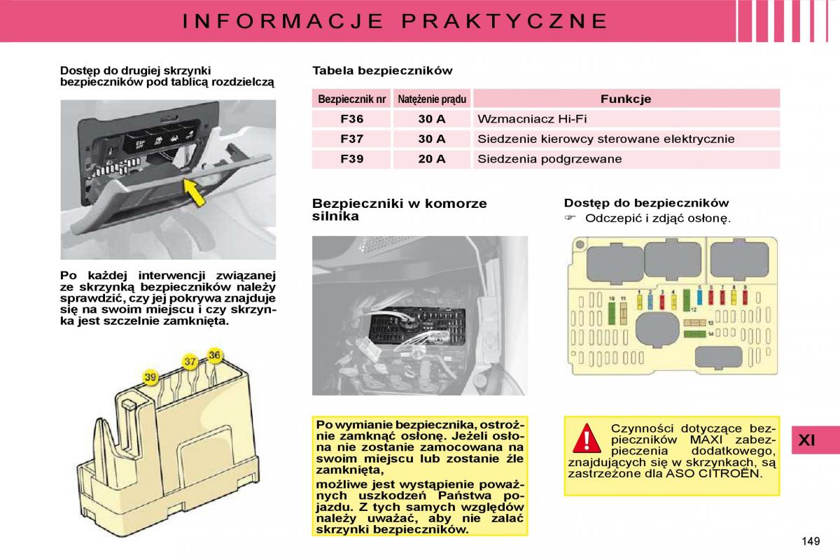 manual  Citroen C4 I 1 instrukcja / page 154