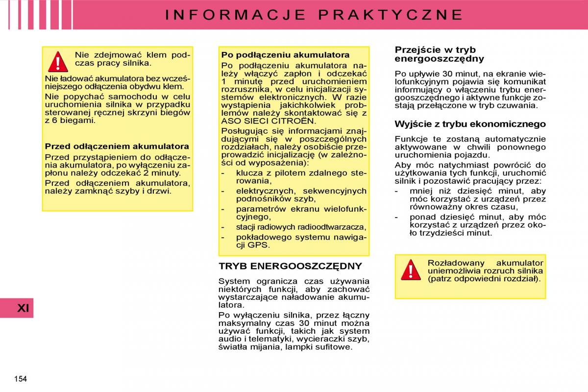 manual  Citroen C4 I 1 instrukcja / page 160