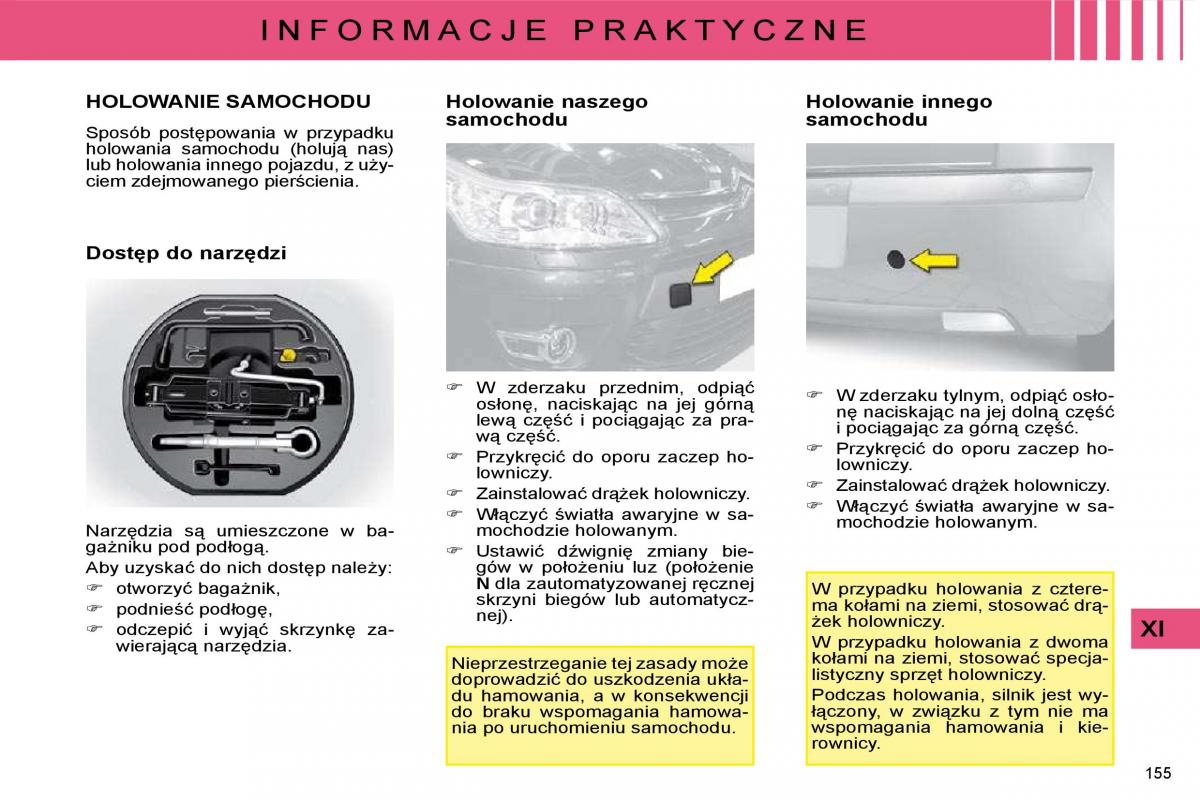 manual  Citroen C4 I 1 instrukcja / page 162