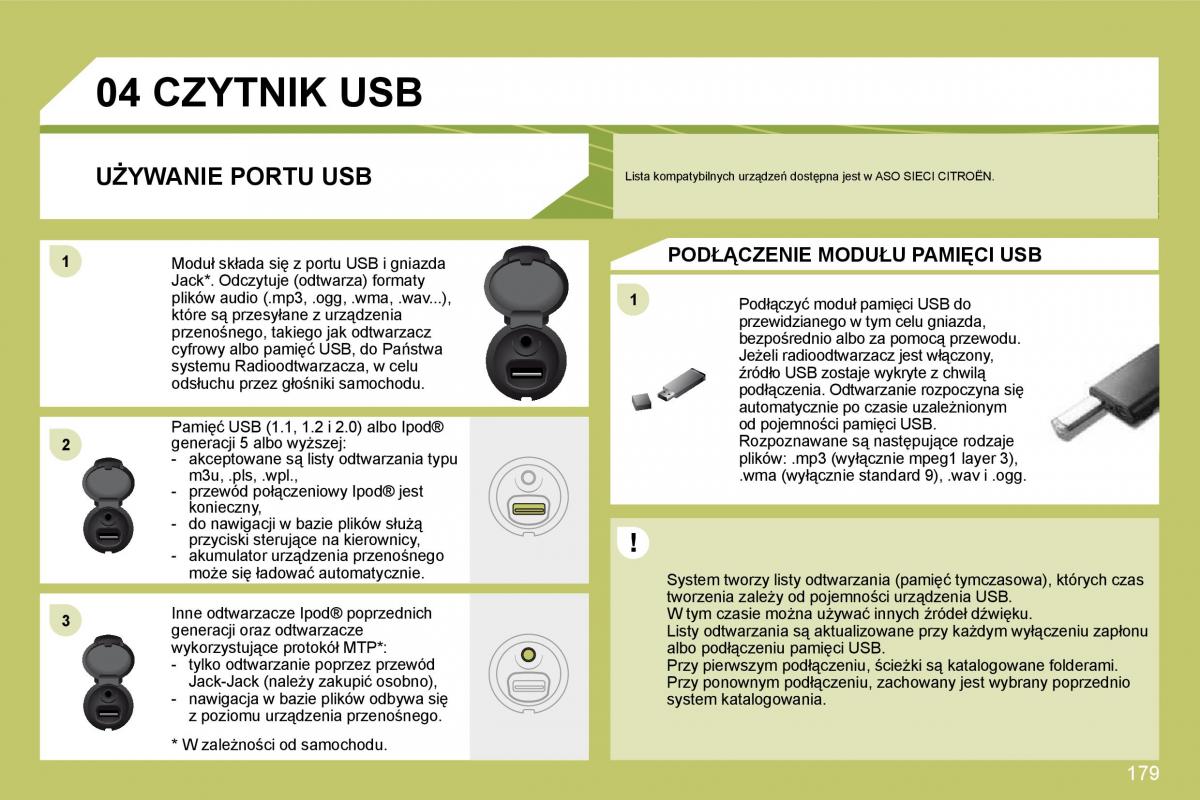 manual  Citroen C4 I 1 instrukcja / page 186