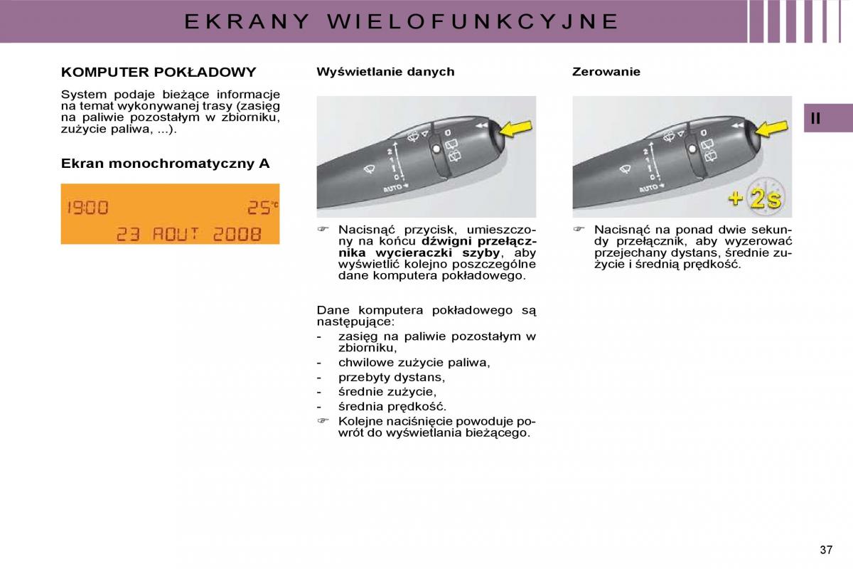 Citroen C4 I 1 instrukcja obslugi / page 22