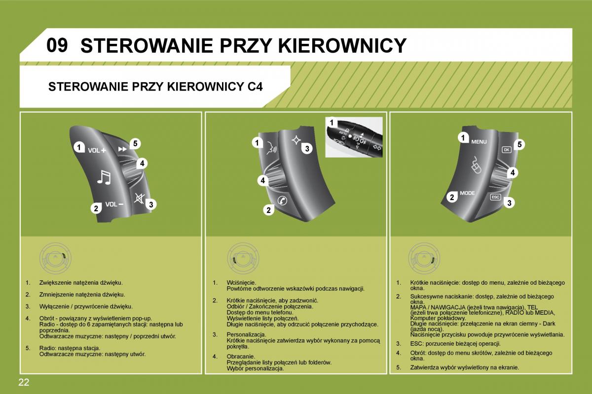 manual  Citroen C4 I 1 instrukcja / page 261