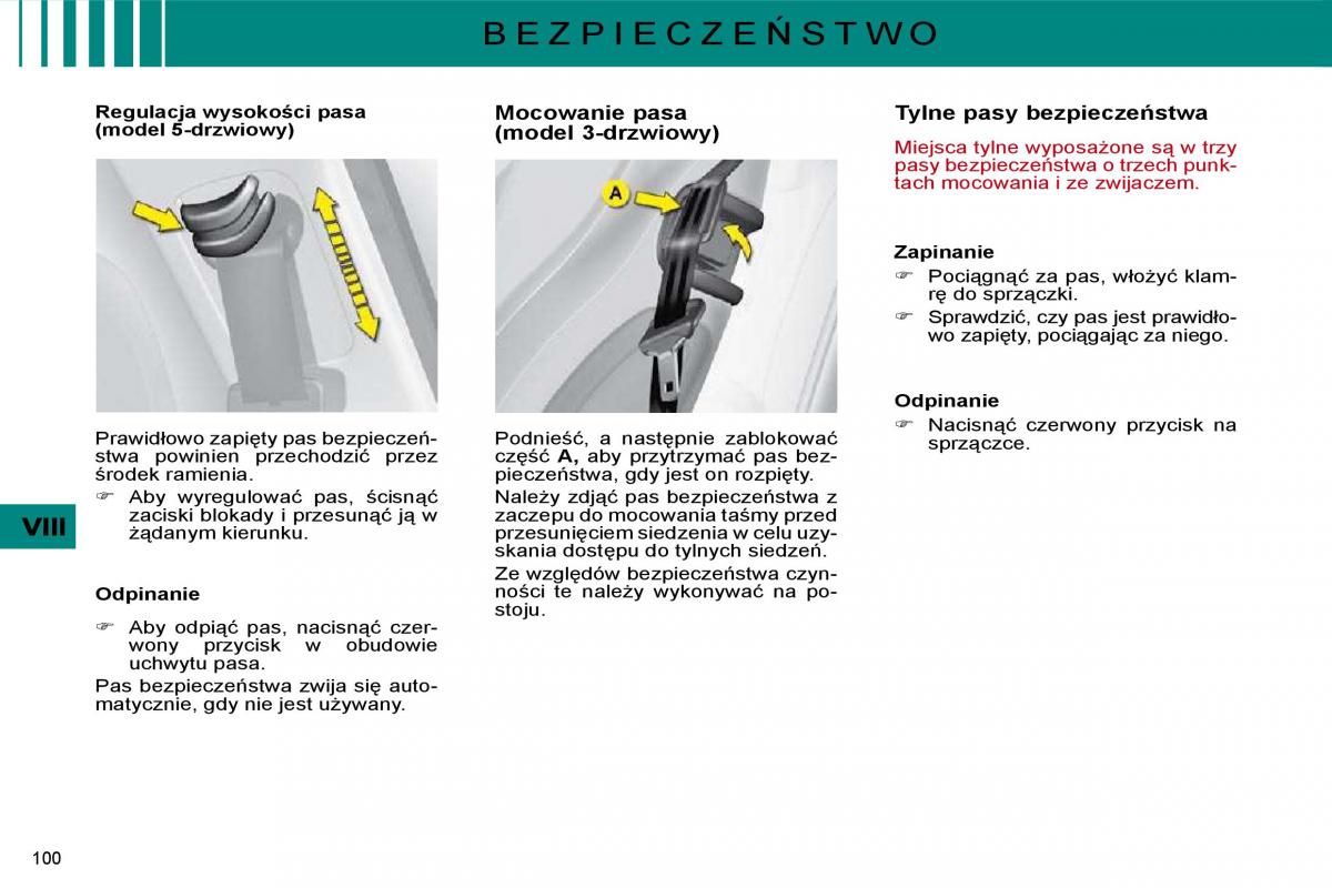 manual  Citroen C4 I 1 instrukcja / page 268