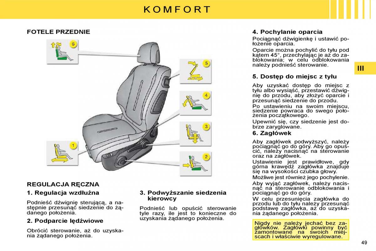 Citroen C4 I 1 instrukcja obslugi / page 36