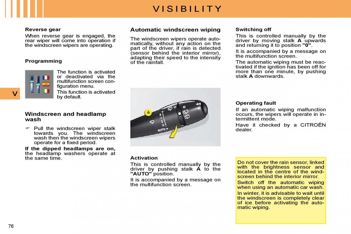 manual  Citroen C4 I 1 owners manual / page 68